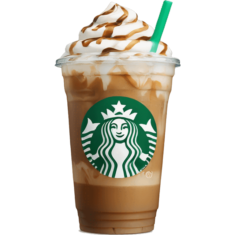 Starbucks Iced latte  emoji