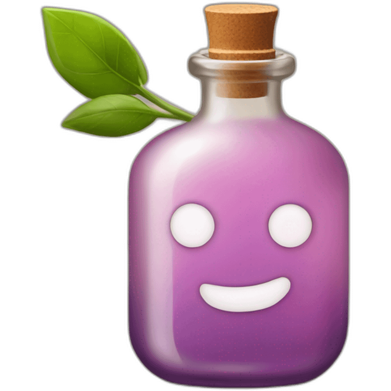 Essential oil bottle emoji