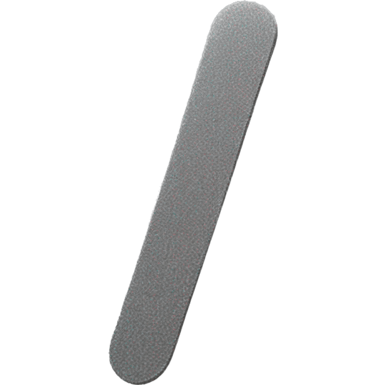 gray nail file emoji