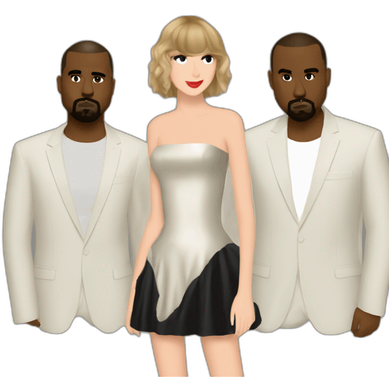 kanye grammys taylor swift emoji