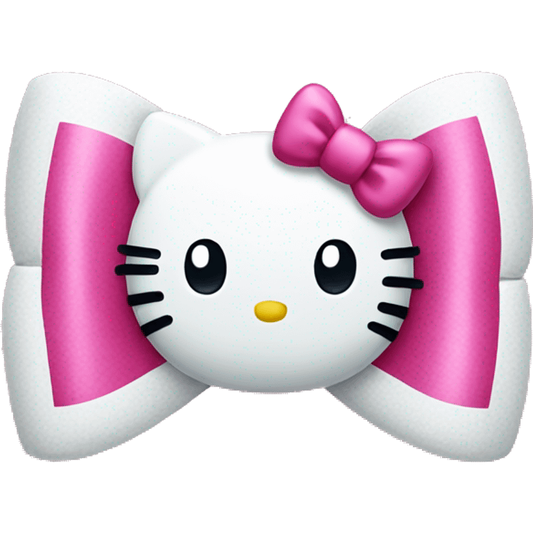 hello kitty bow emoji