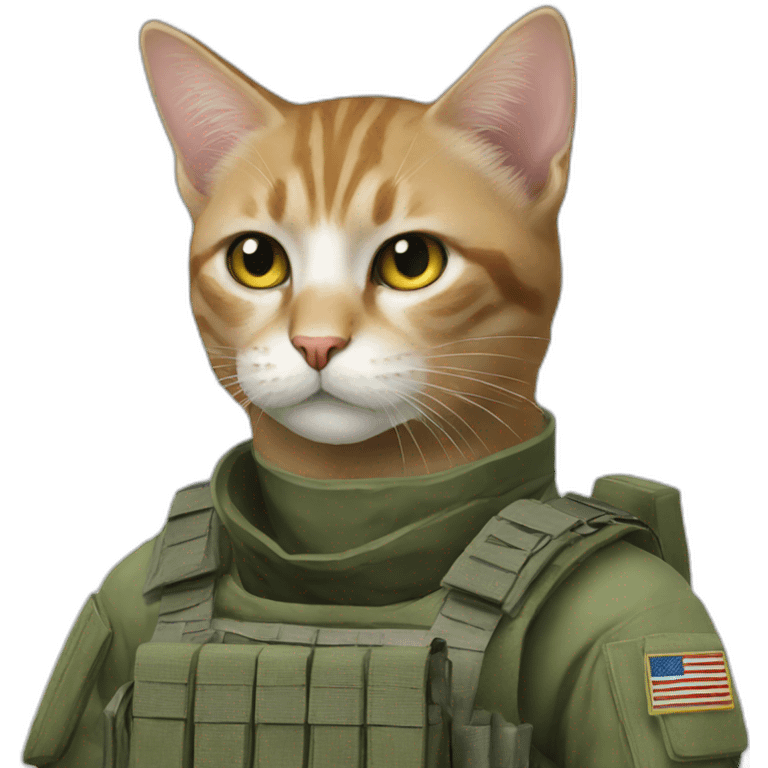 Cat special forces Russian  emoji