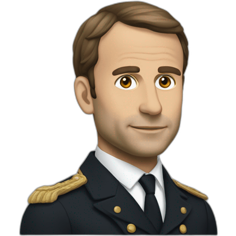 Macron fusée emoji