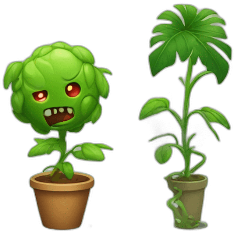 plant vs zombi emoji