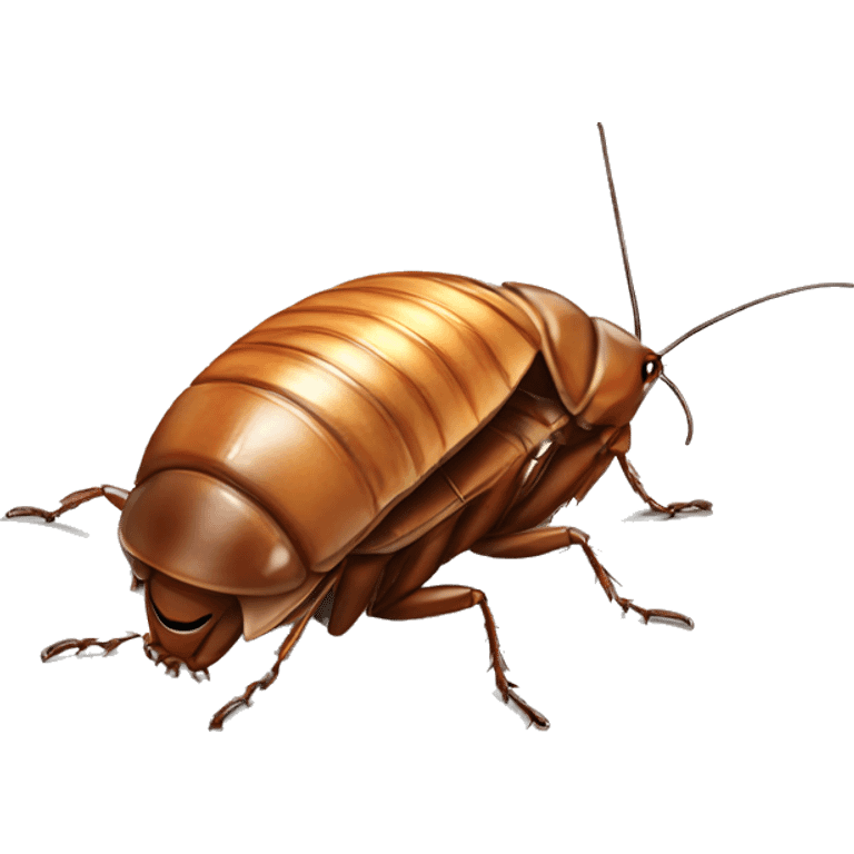 cockroach eating food emoji