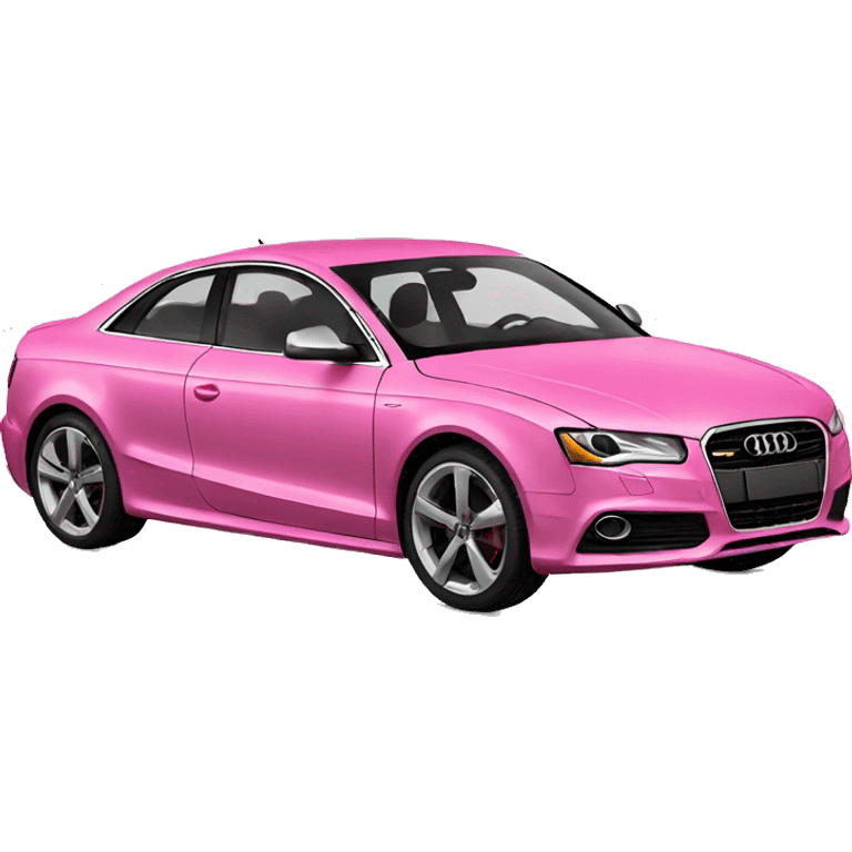 Pink audi emoji