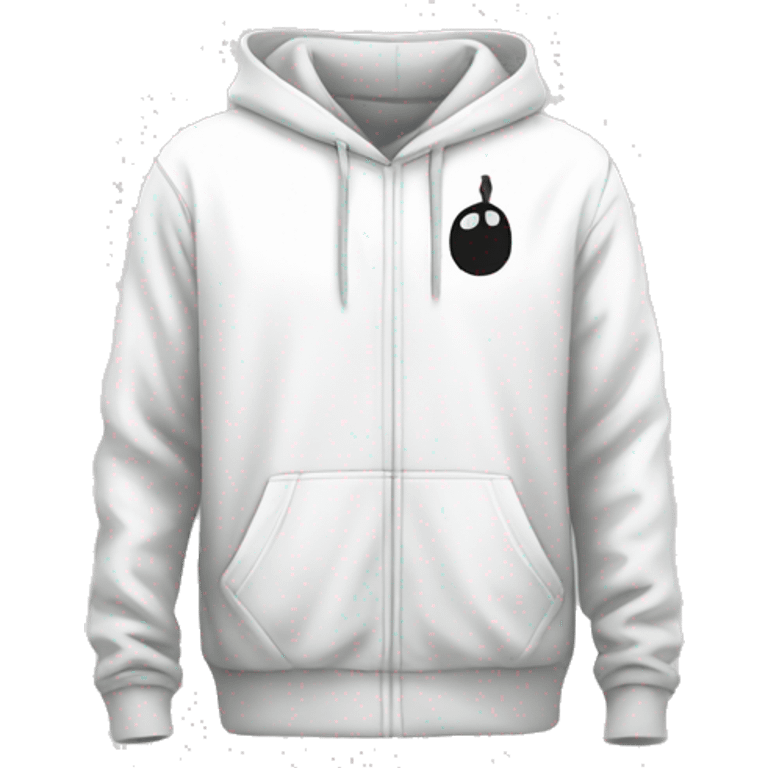 white nike hoodie no person emoji