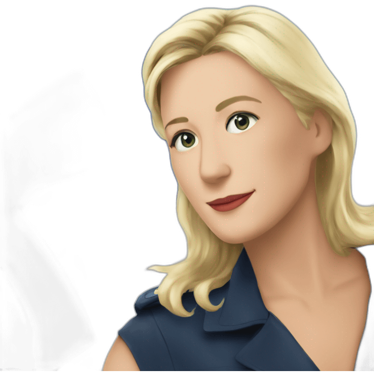 marine-lepen-french-flag-2027 emoji