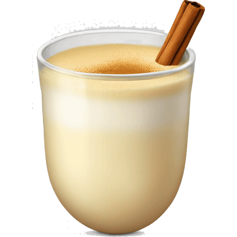 Egg nog emoji