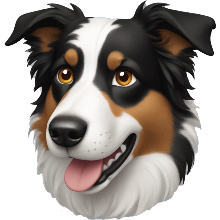 Border collie emoji