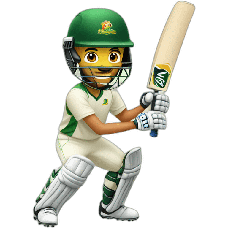 cricket player emoji