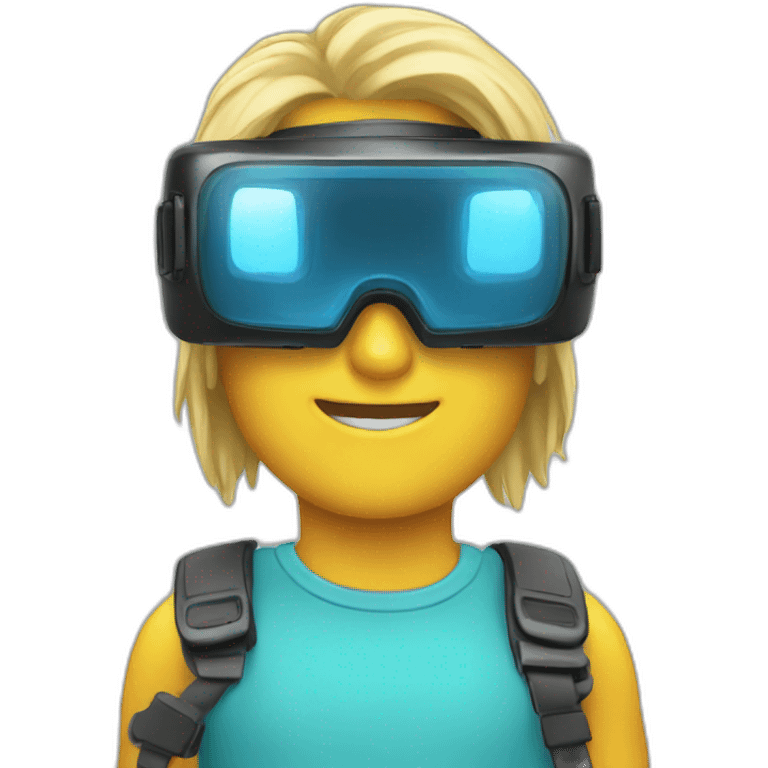 VR glass emoji