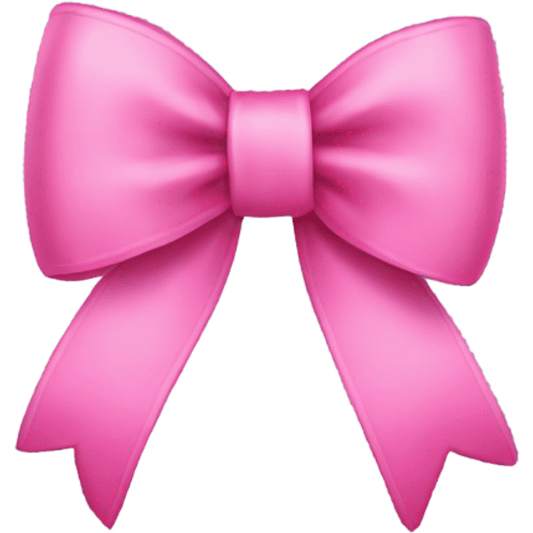 Pink bow emoji