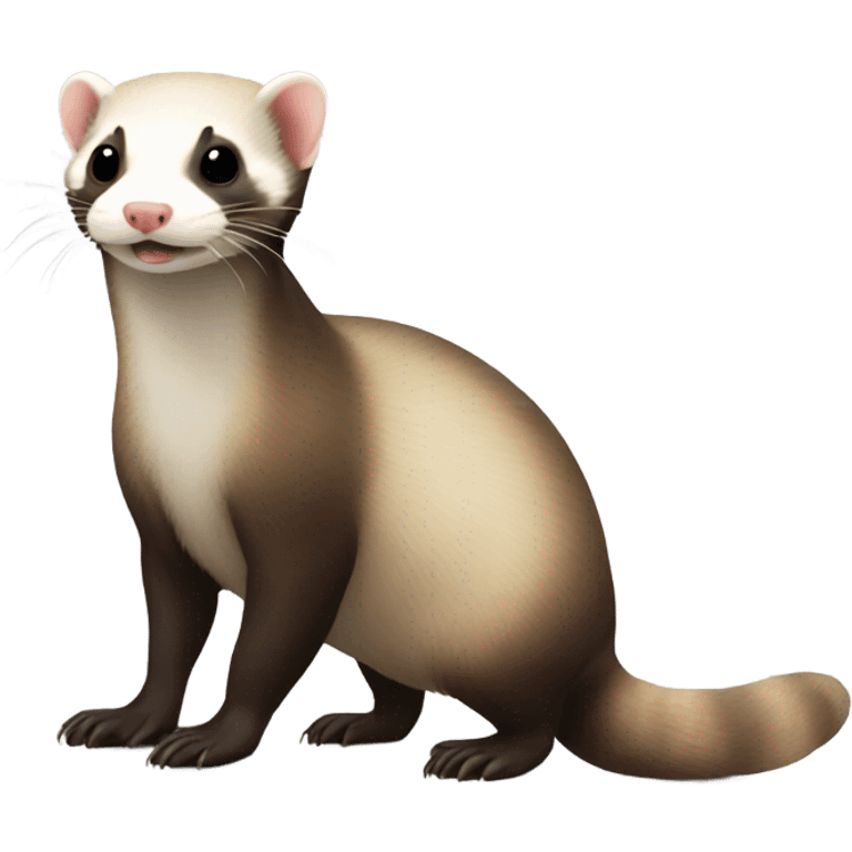 Ferret full body emoji