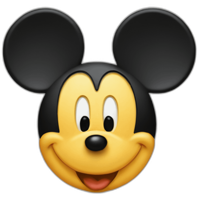 Mickey mouse mangé du poulet emoji