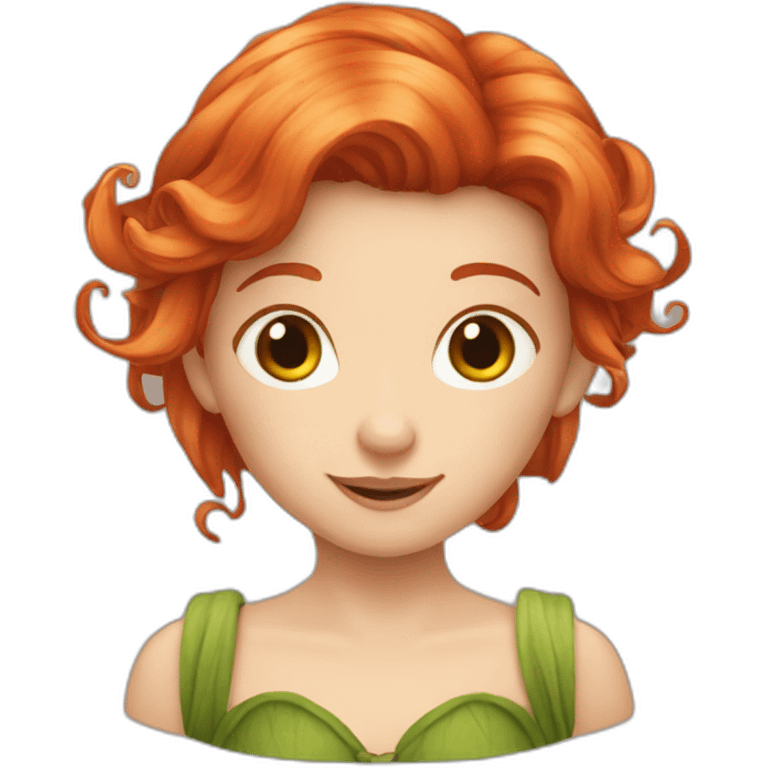 Fairy rousse emoji