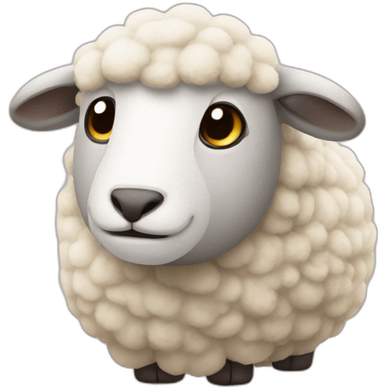 stuffed animal sheep emoji