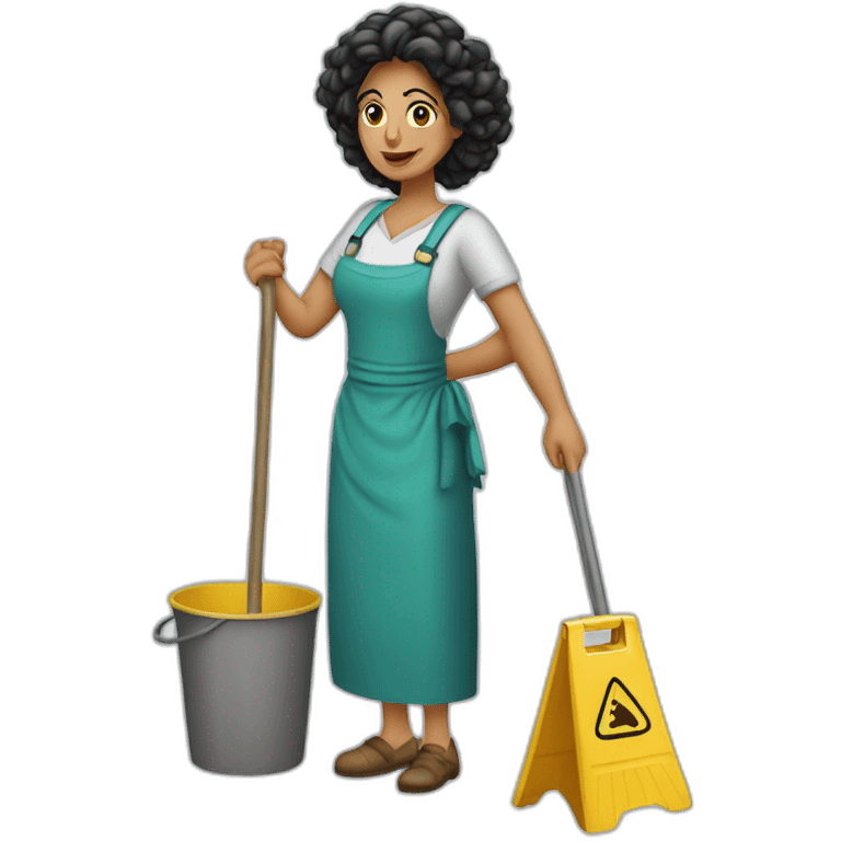 bad gipsy cleaner women emoji