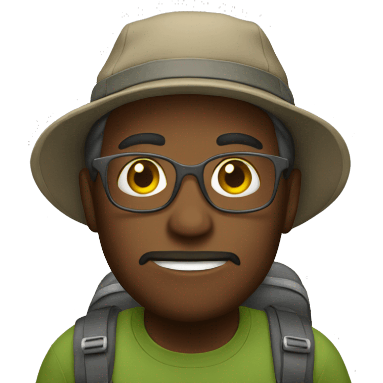 Hiker emoji