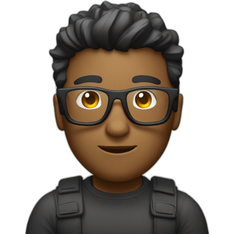 Persona con gafas de realidad virtual  emoji