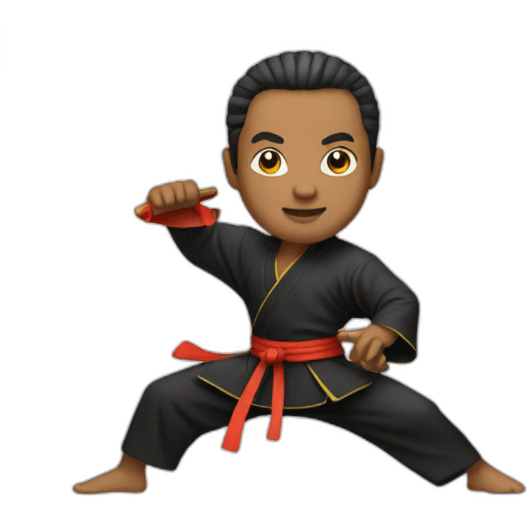 kung fu emoji