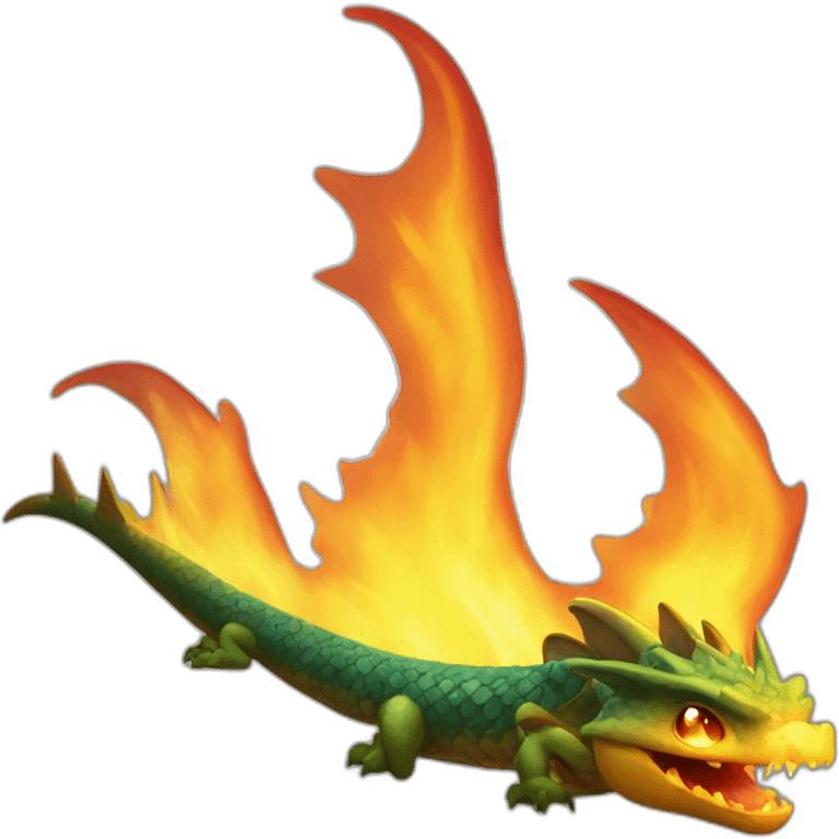 Dracaufeu shinny emoji