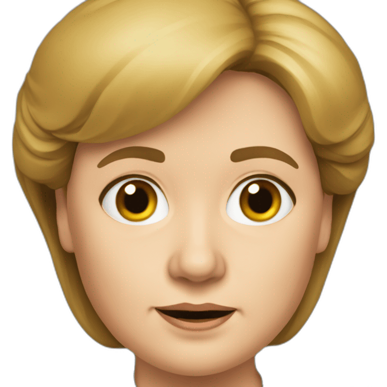 angela merkel emoji