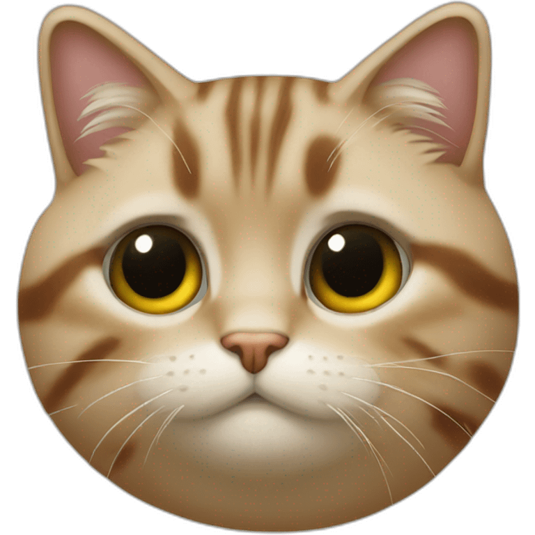 Chat mignon emoji