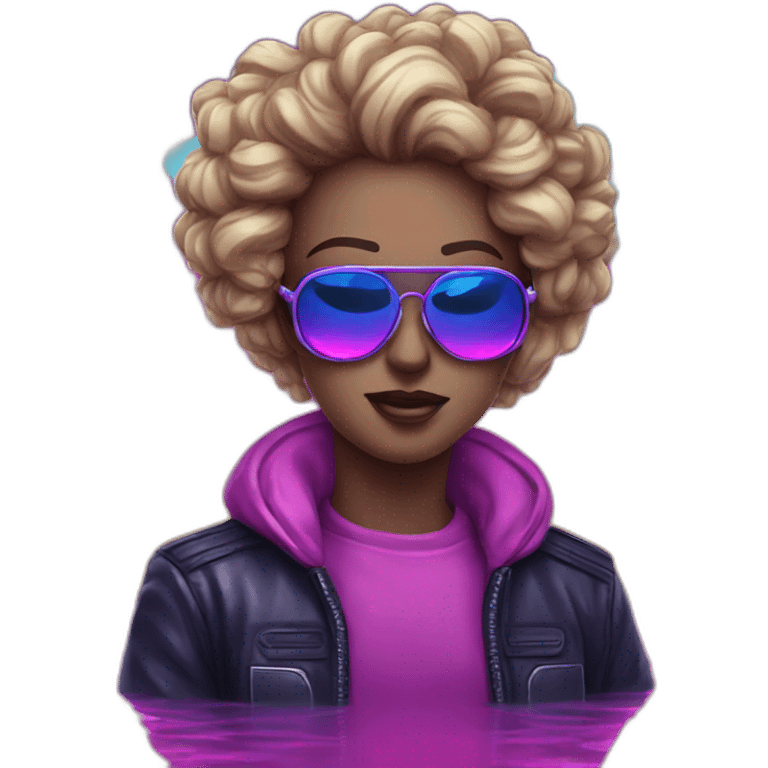 synthwave-cookie emoji