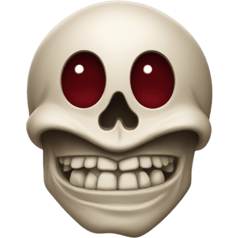 Brutus the Buckeye, skull / bones emoji