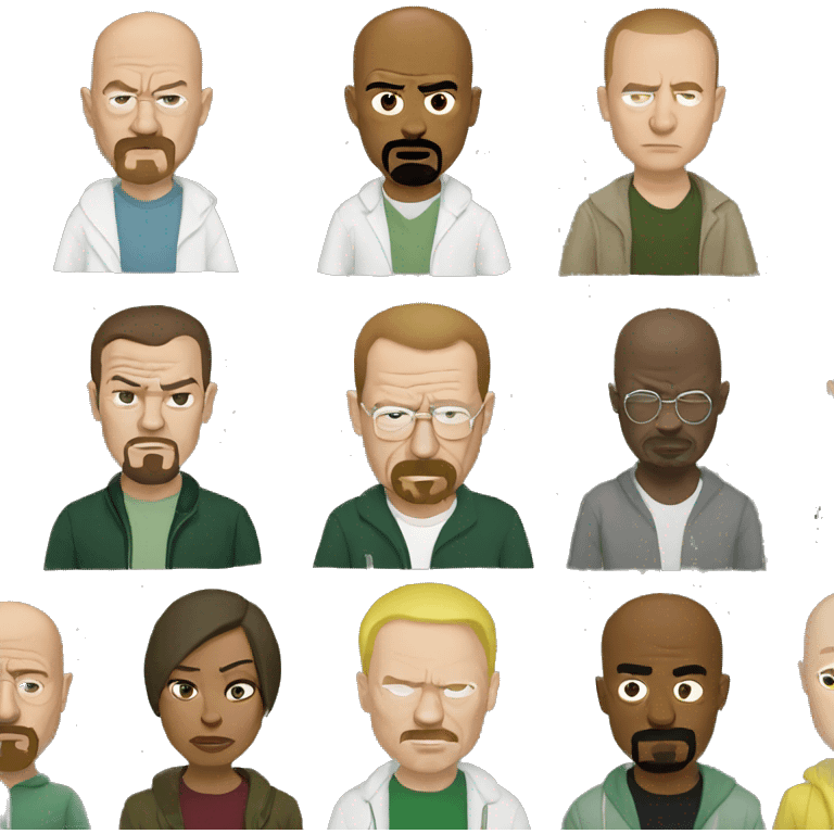 Breaking bad emoji