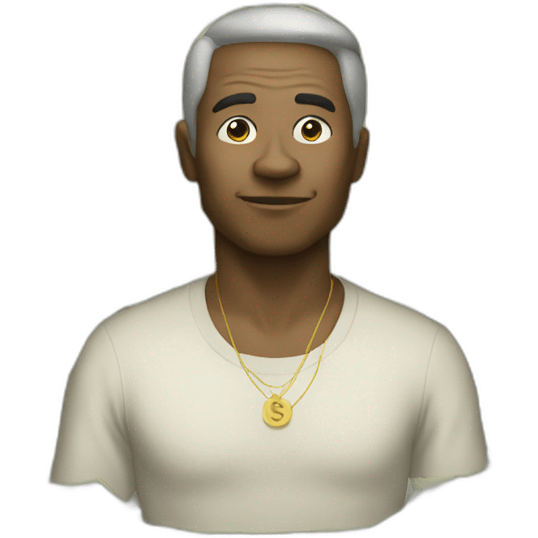 Human living the old money style emoji