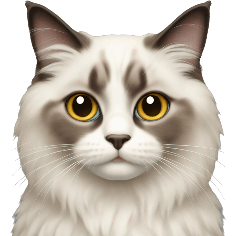 Ragdoll cat emoji