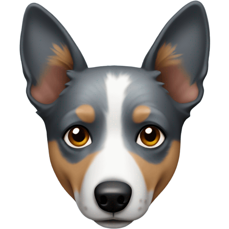 blue heeler dog  emoji