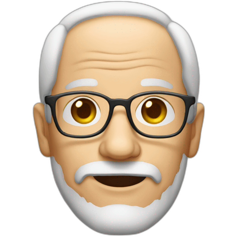 50 old man with glasess emoji