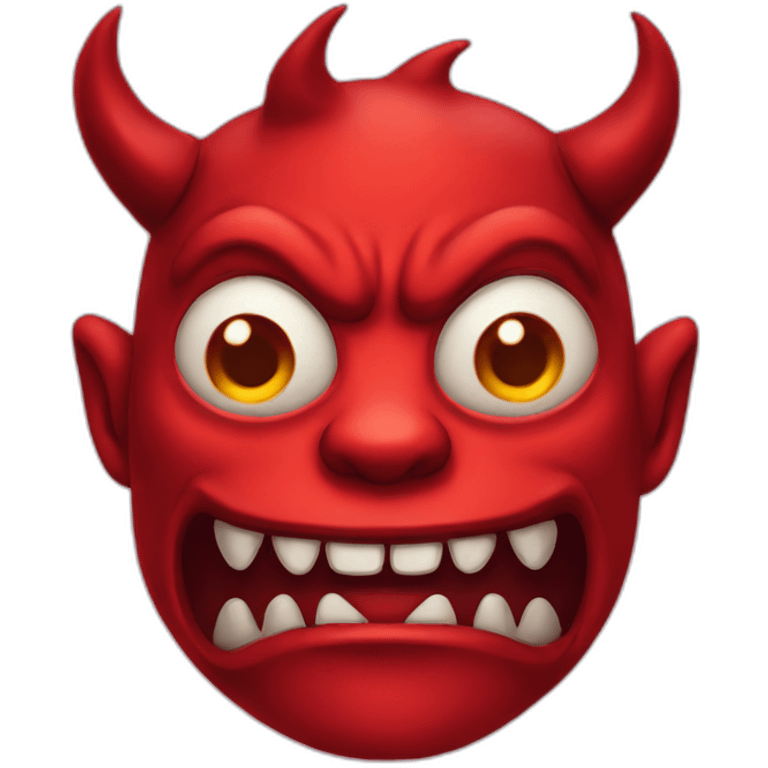 Devil face emoji