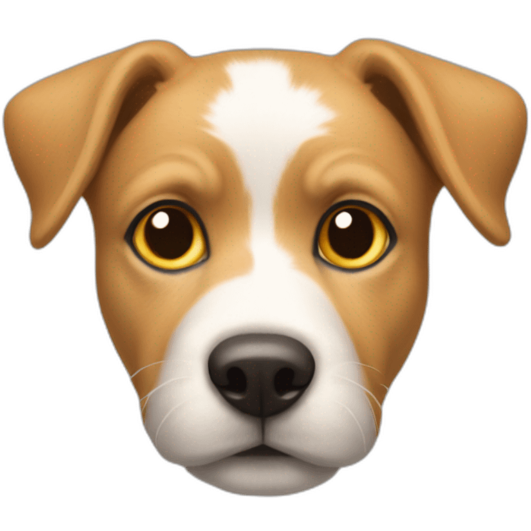 Chien sur chat emoji