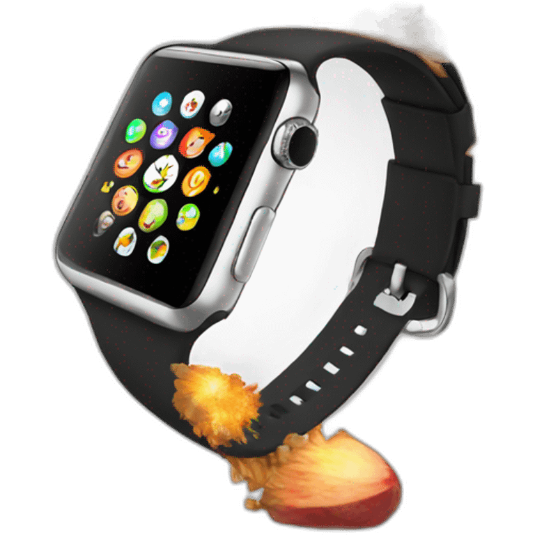 apple-watch-explosion emoji