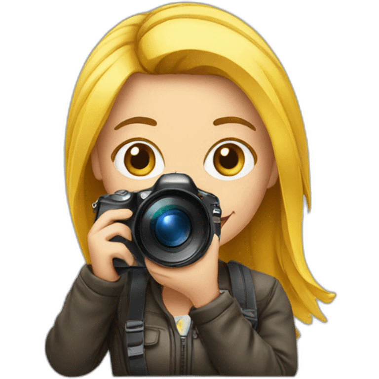 Photographer girl  emoji