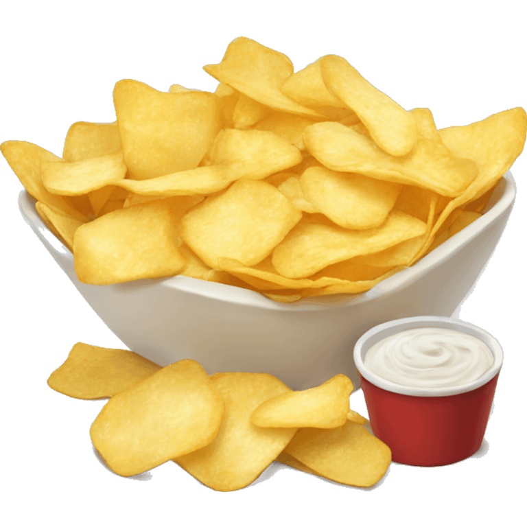 chips and dip emoji