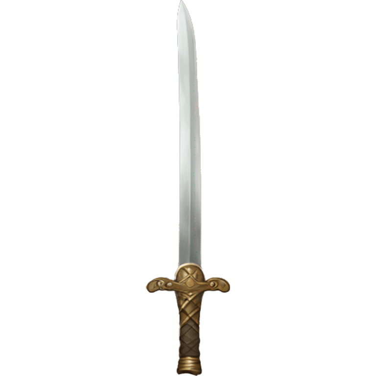 sword with beige florals emoji