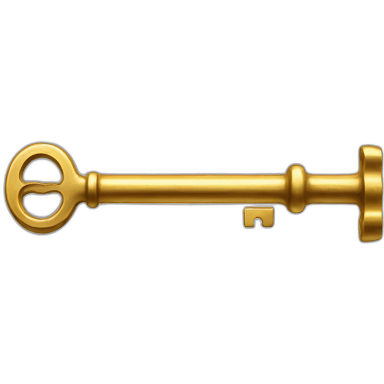 one old gold key emoji