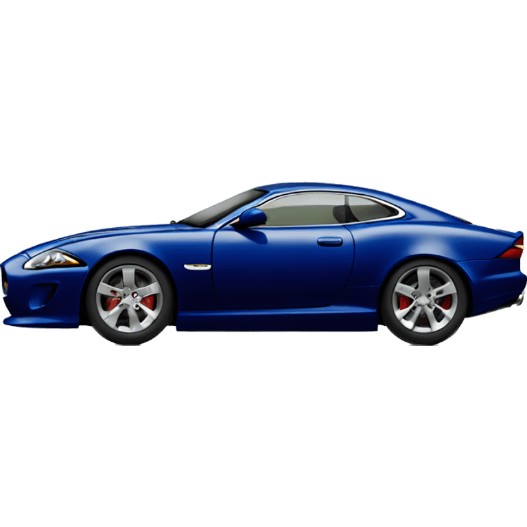 dark blue jaguar xkr emoji