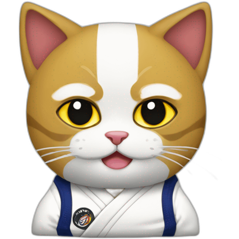 Jiu-Jitsu cat emoji