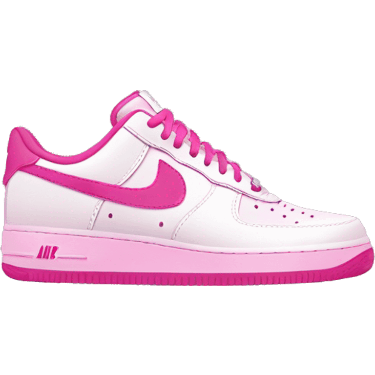 Pink Nike air force emoji