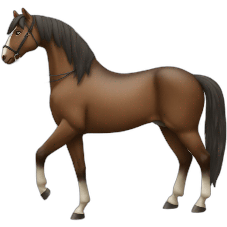 Cheval sur cheval emoji