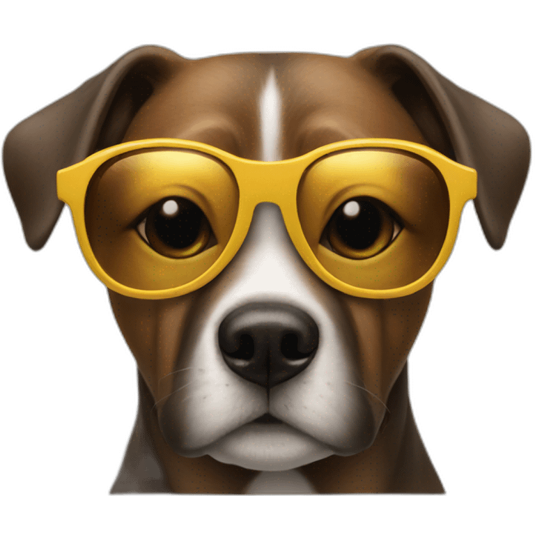 dog-sunglasses-kiss-face emoji