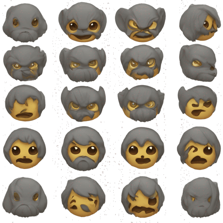 Réunionnais chauve emoji