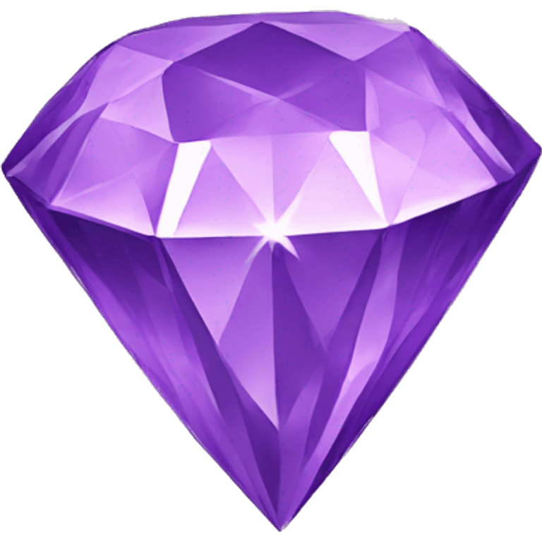 Purple diamonds  emoji