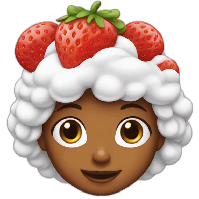 strawberry shortcake cartoon emoji